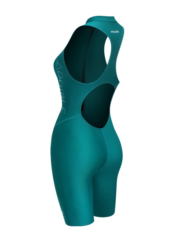 애디블 Player 5 zipup swimsuit 여자 탄탄이 반전신 수영복 ASWGR015 그린