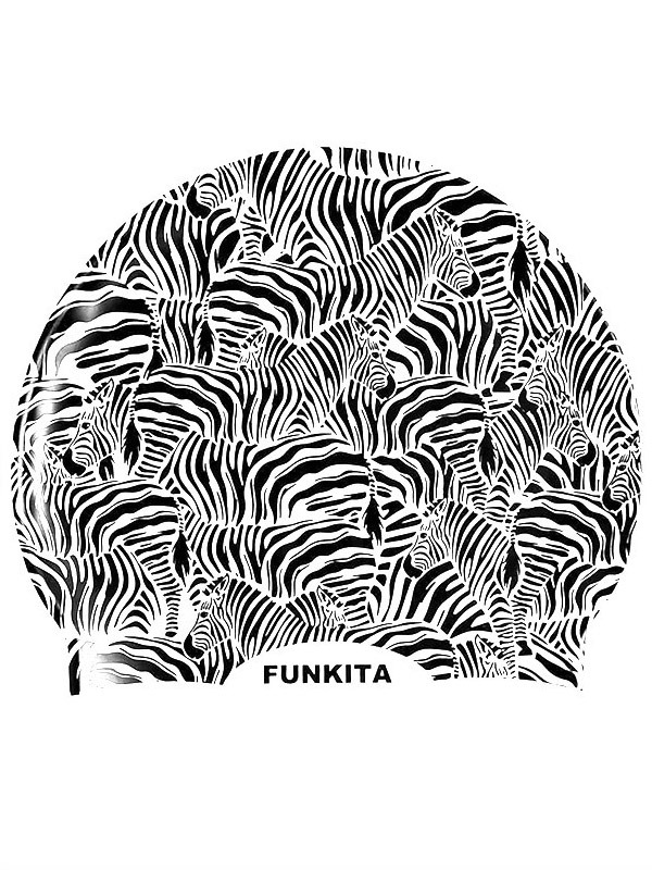 펑키타 Swim Cap Zebra Crossing 실리콘 수모 FS9902509
